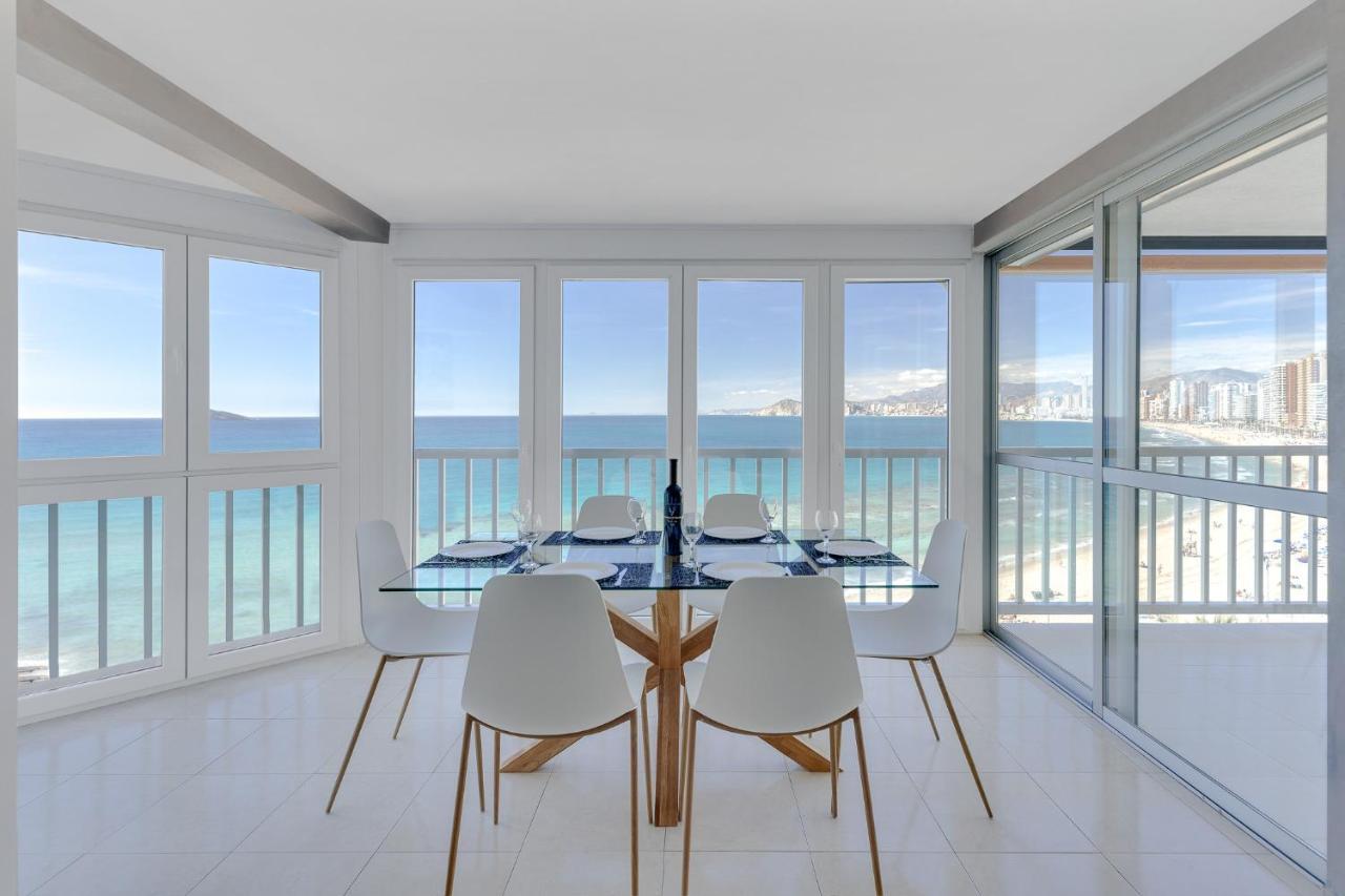 Levante Sunset Front Line Apartment Almadraba Benidorm Exterior photo