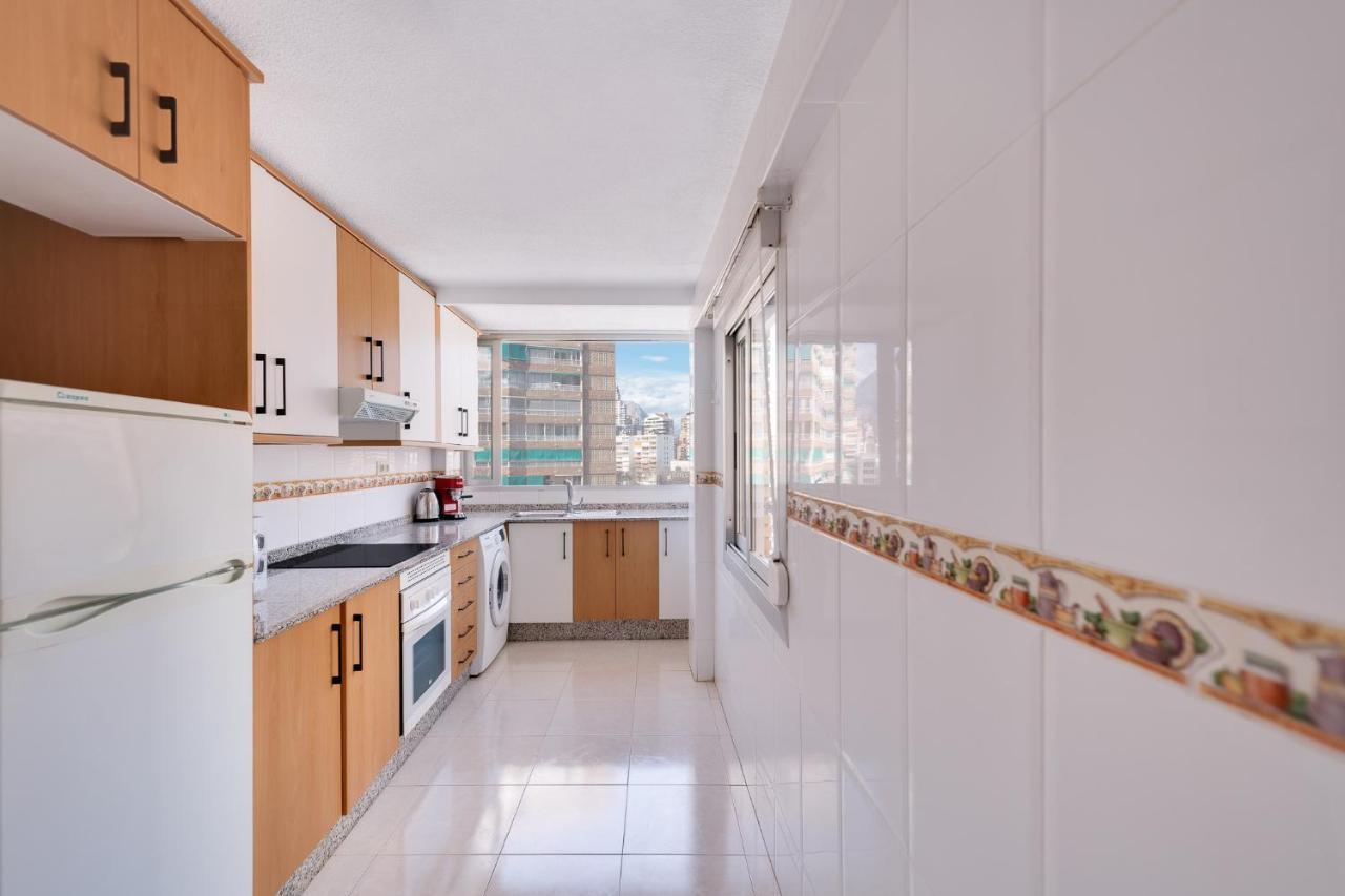 Levante Sunset Front Line Apartment Almadraba Benidorm Exterior photo